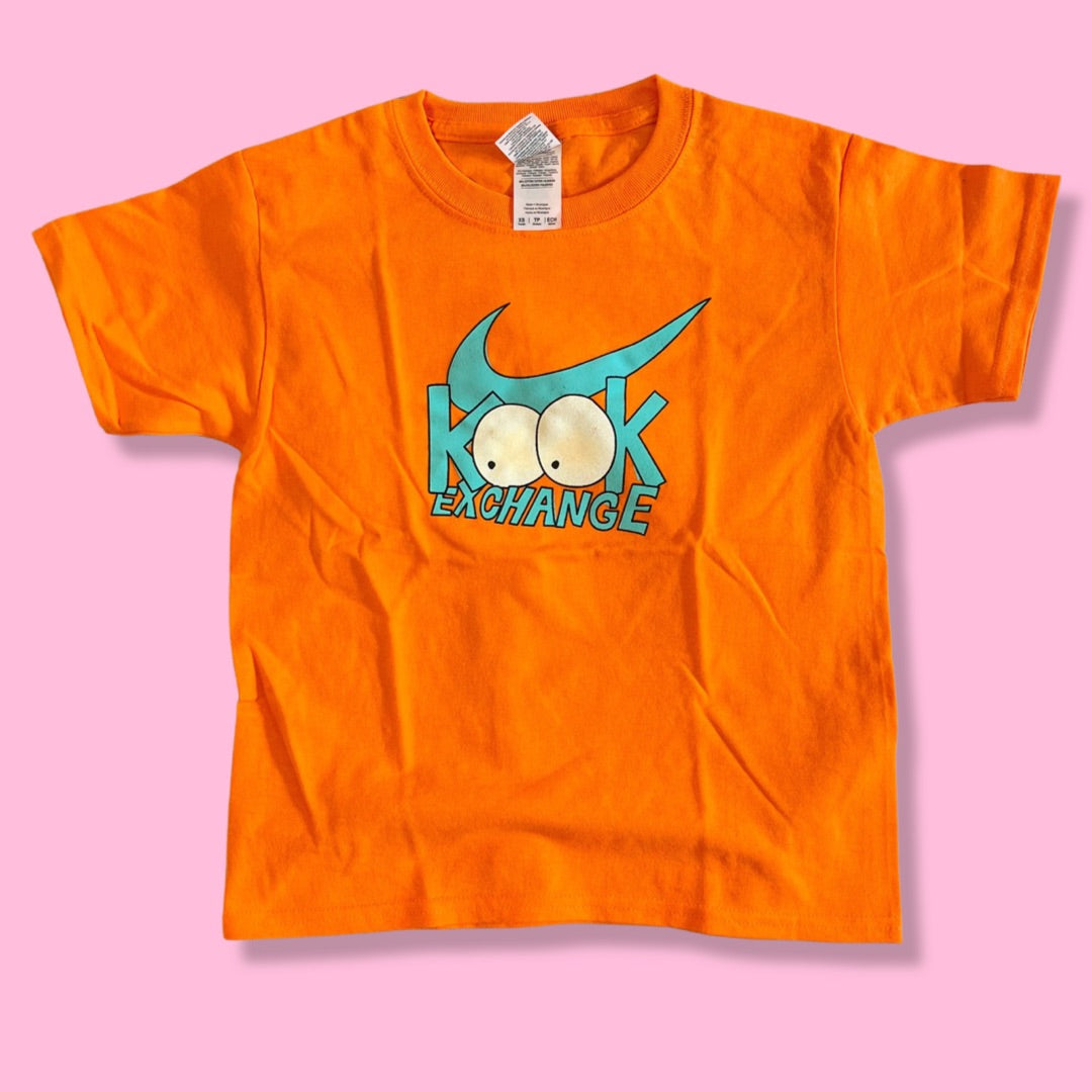 Kook Exchange KIDS Orange T Shirt