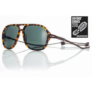 Ombraz Armless Sunglasses Classic - Matte Brown