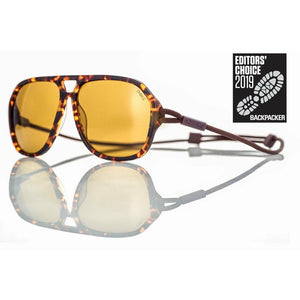 Ombraz Armless Sunglasses Classic - Matte Brown