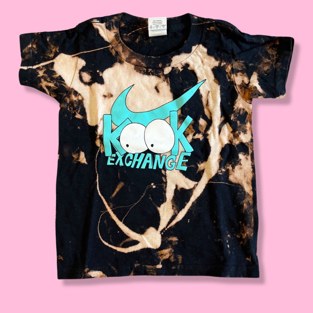 Kook Exchange KIDS Lil Monster bleach T Shirt