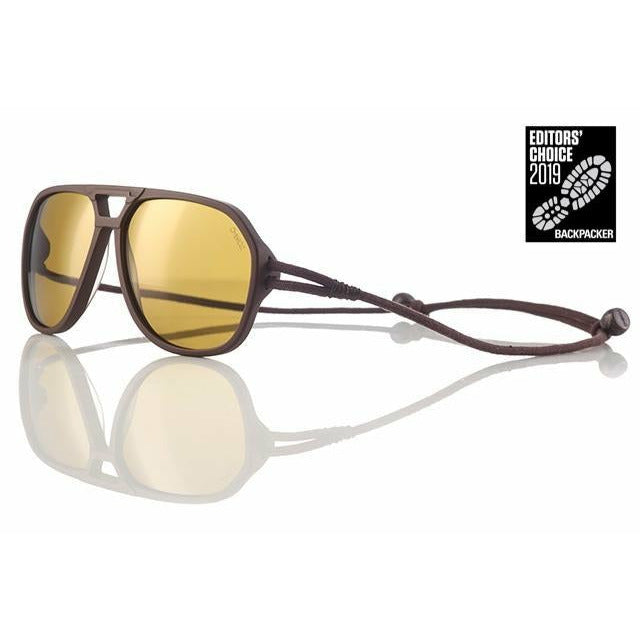 Ombraz Armless Sunglasses Classic - Matte Brown