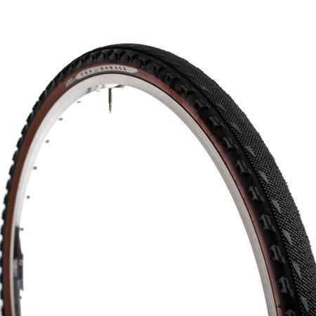 SimWorks - The Homage Tire Black and brown 700c
